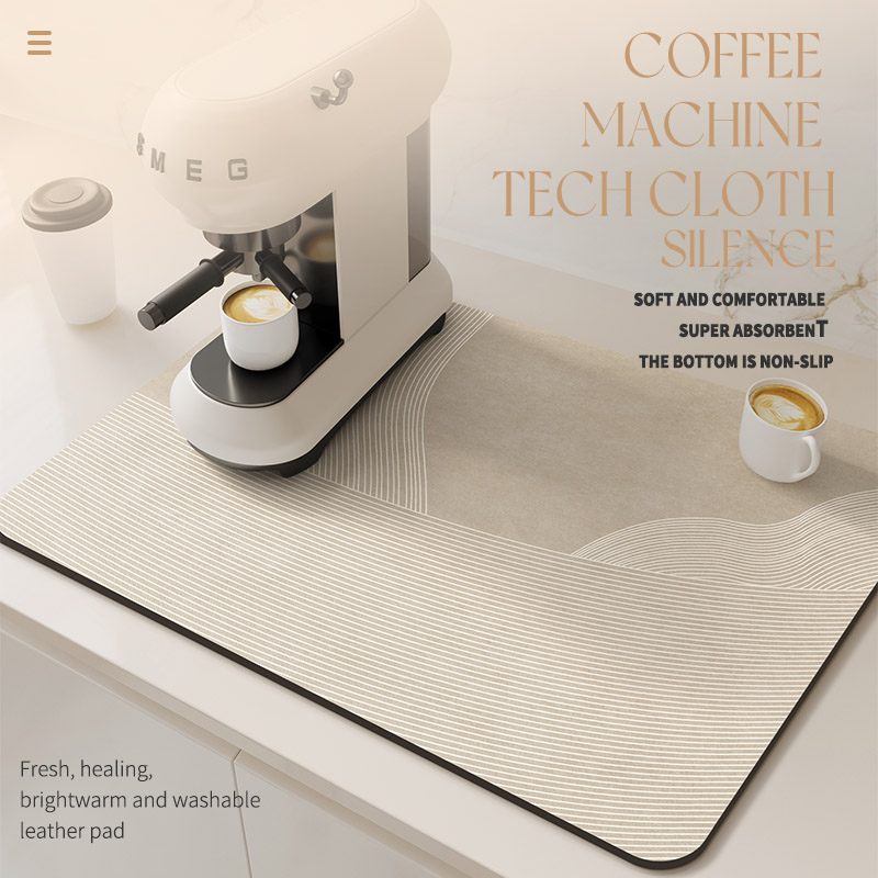 Kitchen Gadgets On Sale - Coffee Machine Mat Drain Pad Quick