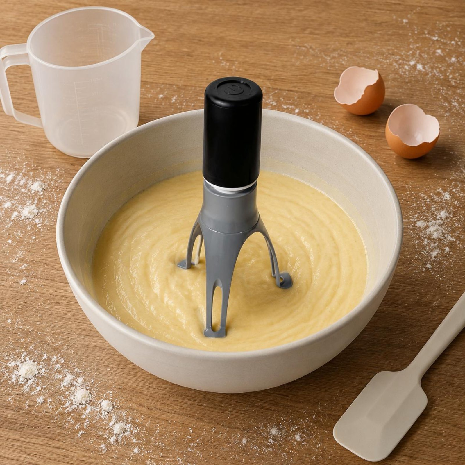 Kitchen Gadgets Products - Automatic Triangle Stirrer - Hands-Free Electric