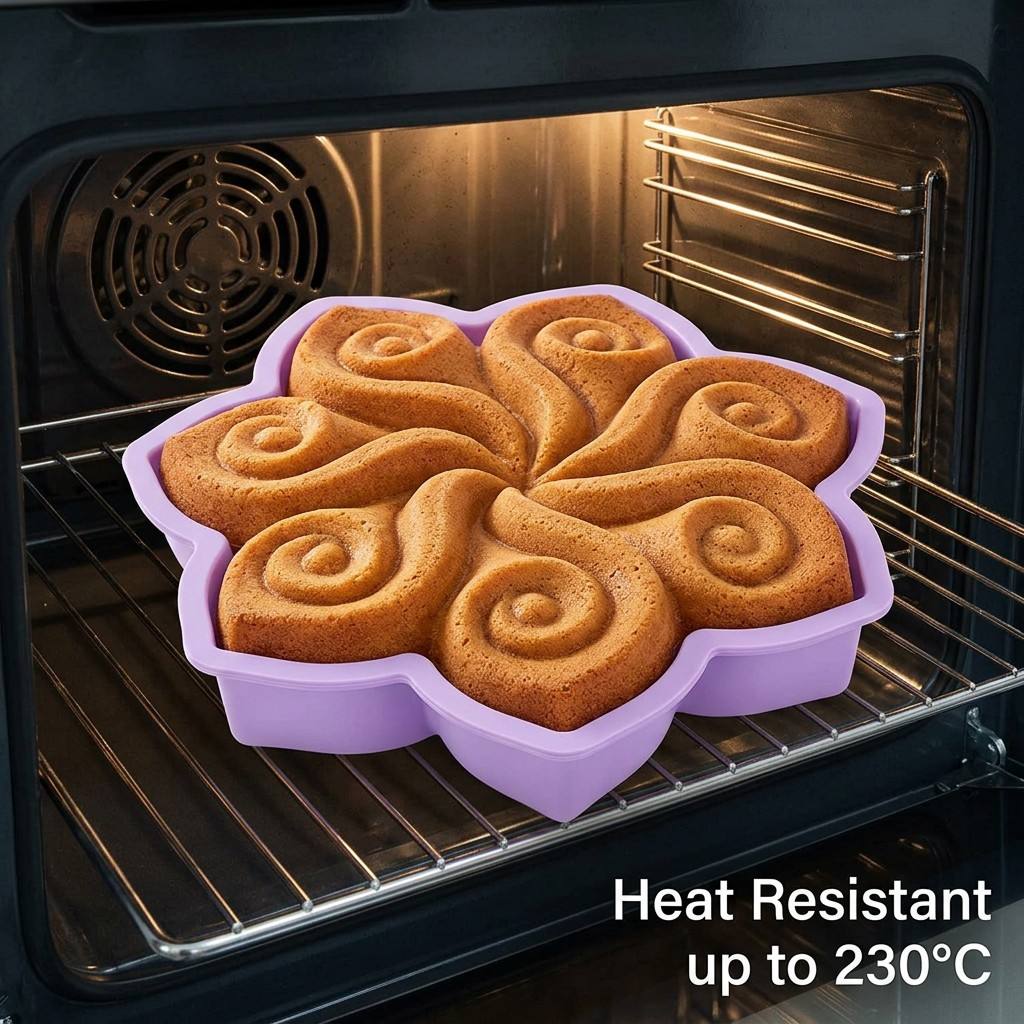 Large Flower Silicone Cake Mol - огляд і ціна Kitchen Gadgets Worth Buying