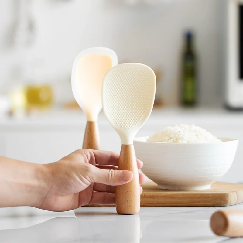 Hanging Silicone Rice Spoon Ki - огляд і ціна Kitchen Gadgets On Sale