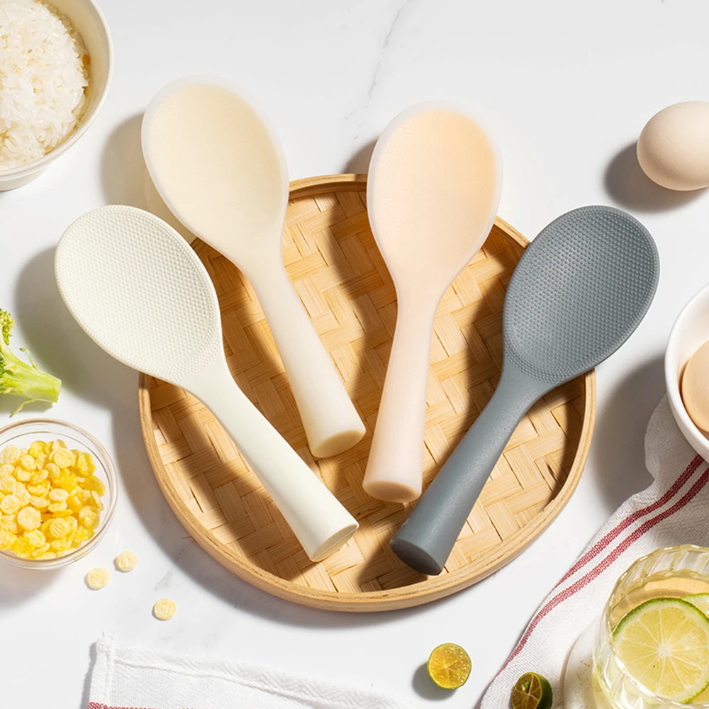 1Pcs Silicone Spoon Non-stick  - огляд і ціна Kitchen Gadgets On Sale