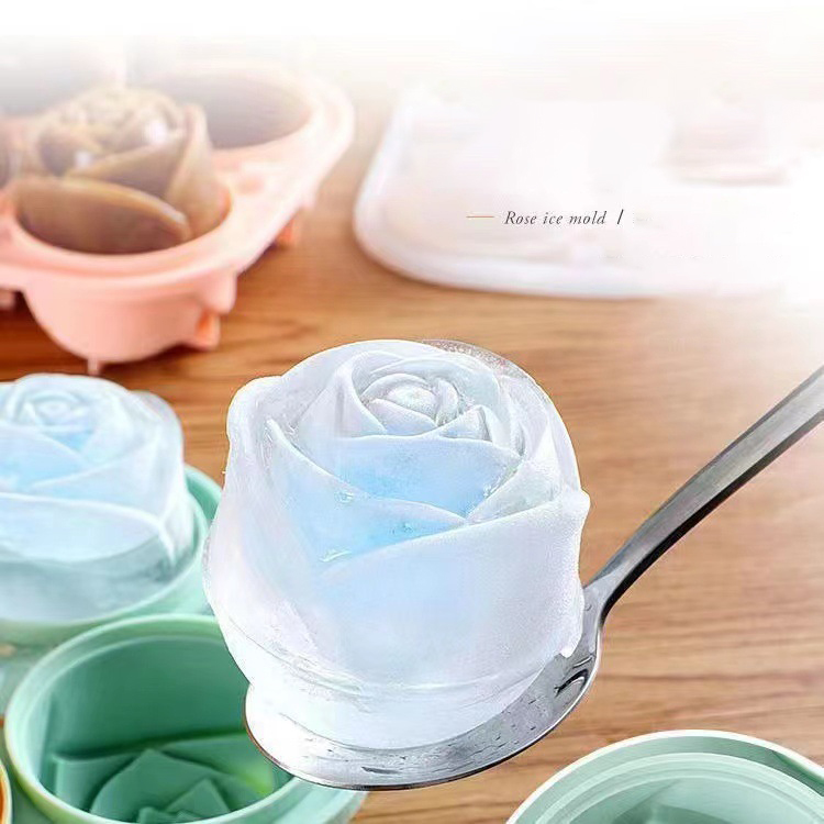 3D Rose Ice Molds 4 Holes Ice  - огляд і ціна Kitchen Gadgets Worth Buying