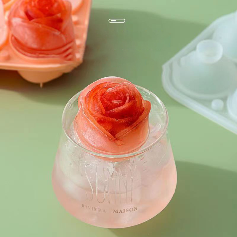 3D Rose Ice Molds 4 Holes Ice  - огляд і ціна Kitchen Gadgets Worth Buying