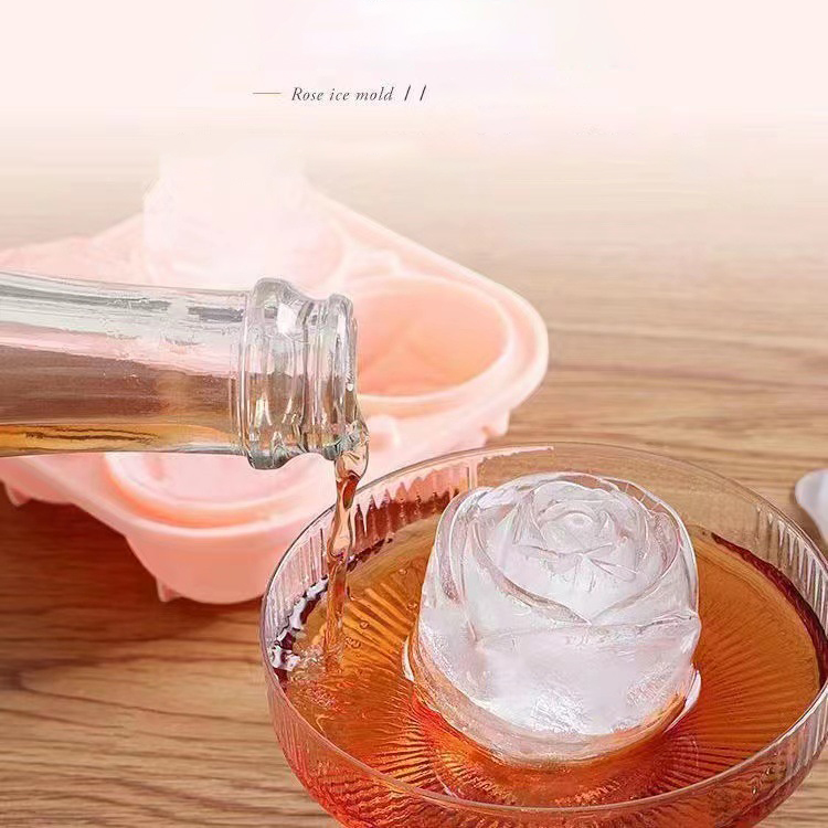 3D Rose Ice Molds 4 Holes Ice  - огляд і ціна Kitchen Gadgets Worth Buying