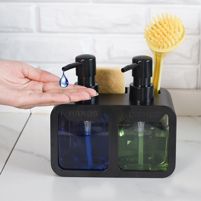 Kitchen Hand Soap and Dish Soa - огляд і ціна Kitchen Gadgets Dispenser Brush Holder