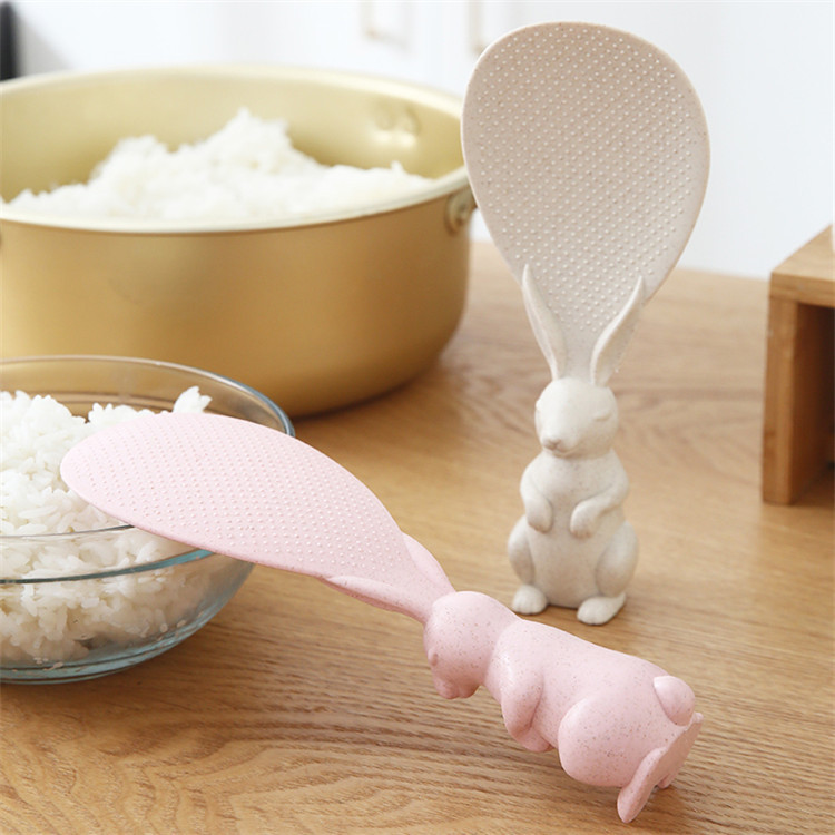 Straw rabbit spoon can stand u - огляд і ціна Kitchen Gadgets On Sale