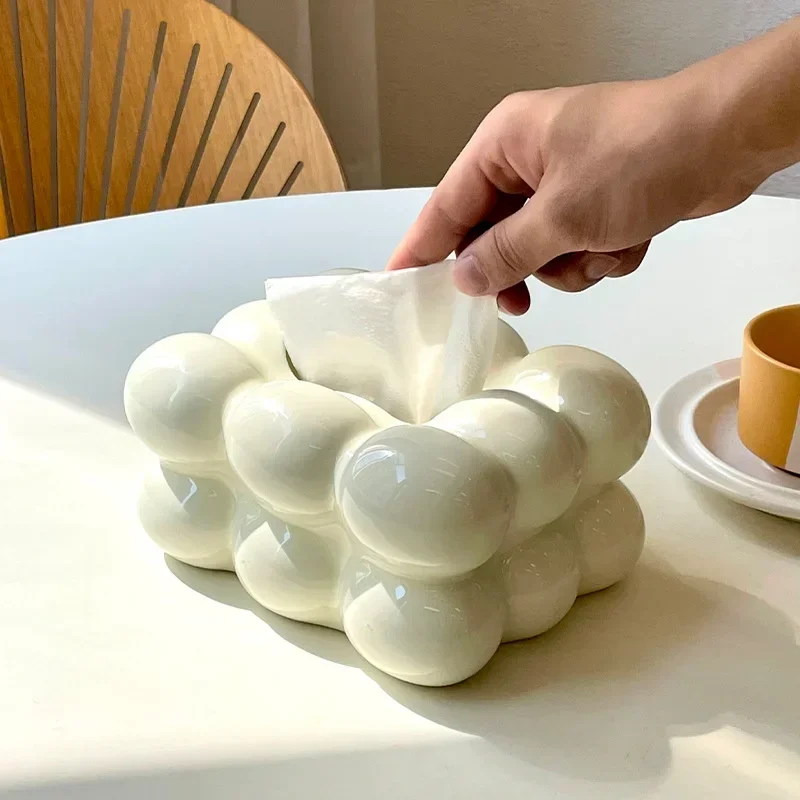 Light Luxury Tissue Box Cerami - огляд і ціна Kitchen Gadgets Luxury