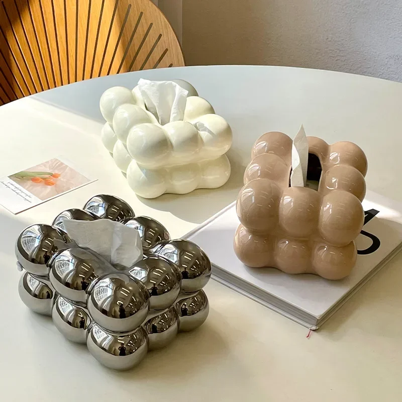 Light Luxury Tissue Box Cerami - огляд і ціна Kitchen Gadgets Luxury