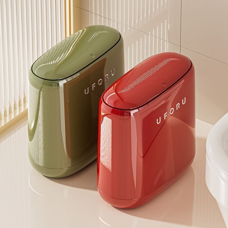 Bathroom Narrow Trash Can Plas - огляд і ціна Kitchen Gadgets Luxury
