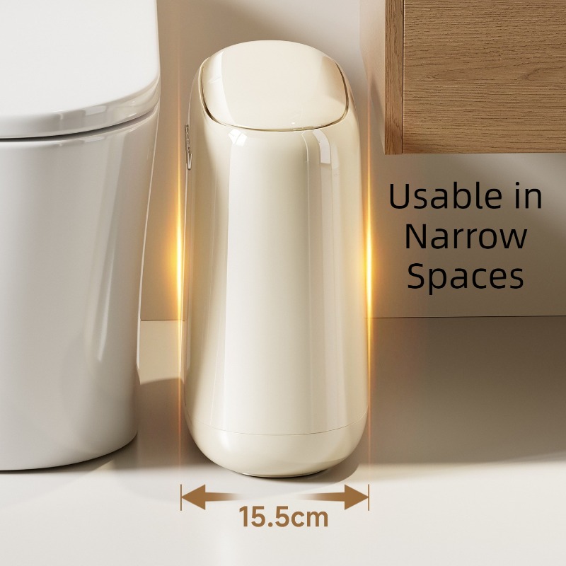 Bathroom Narrow Trash Can Plas - огляд і ціна Kitchen Gadgets Luxury