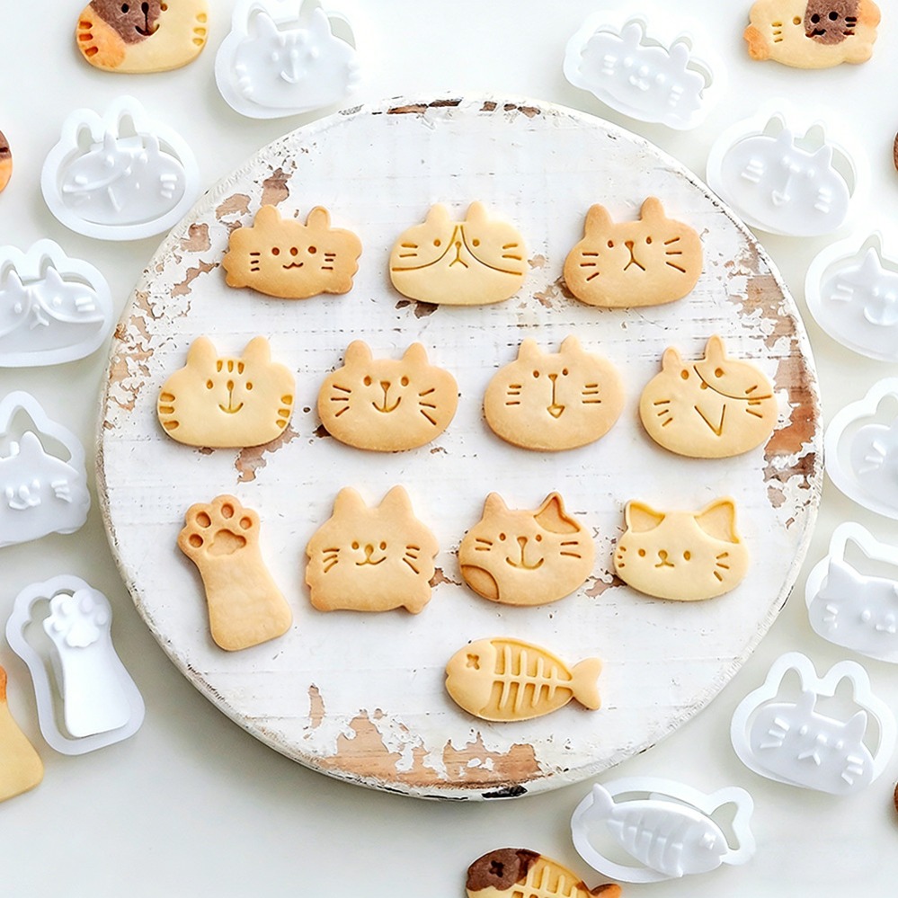 Cute Kitten DIY Stamp Cookie C - огляд і ціна Kitchen Gadgets Worth Buying