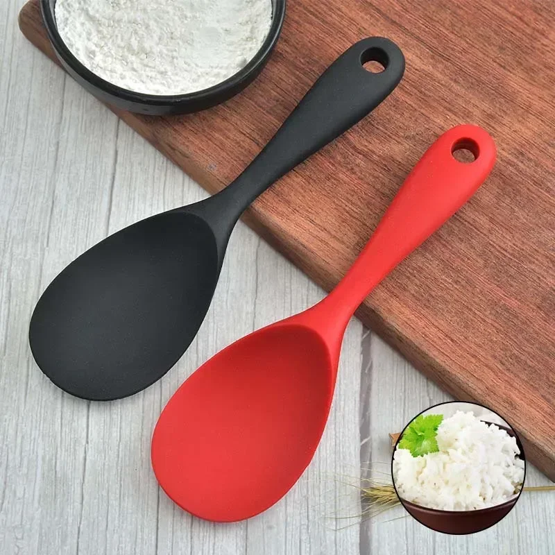 Hanging Silicone Rice Spoon Ki - огляд і ціна Kitchen Gadgets On Sale