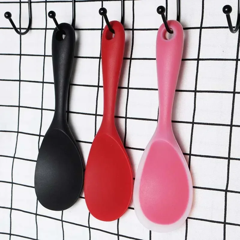 Hanging Silicone Rice Spoon Ki - огляд і ціна Kitchen Gadgets On Sale